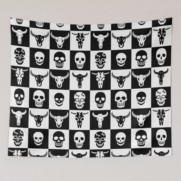 Item preview, Seamless Skull Pattern – Cute and Spooky Design designed and sold by cabana.space.