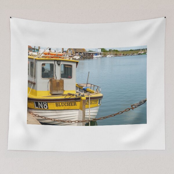 Item preview, Commercial fishing boat moored in Wells Harbour designed and sold by yackers1.