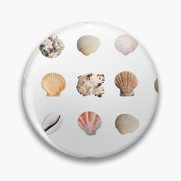 Item preview, Assorted Seashells Pattern - Coastal Beach Collection designed and sold by Leaf & Layer.