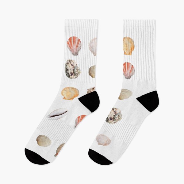 Item preview, Assorted Seashells Pattern - Coastal Beach Collection designed and sold by Leaf & Layer.
