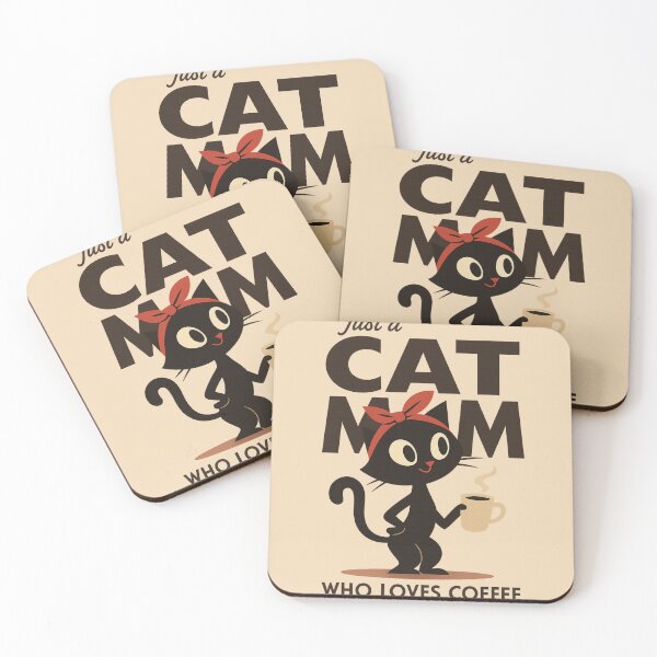 Item preview, Cat Mom With Coffee . designed and sold by Anime-Clothes1.