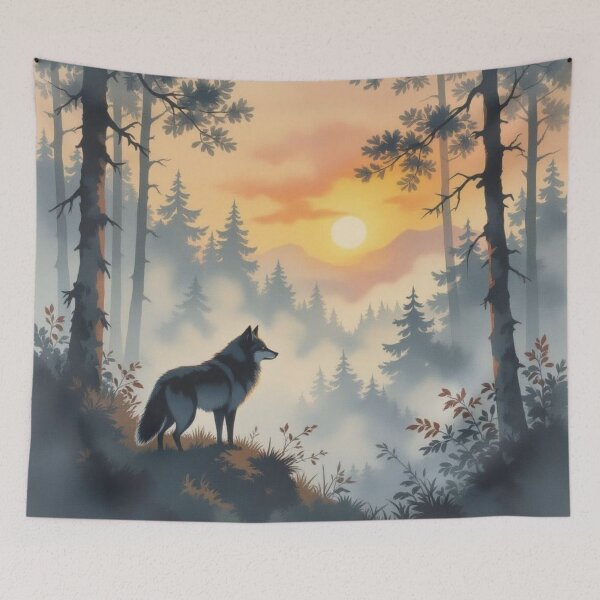 Item preview, Wolf In Forest designed and sold by Gabriela McDaniel.