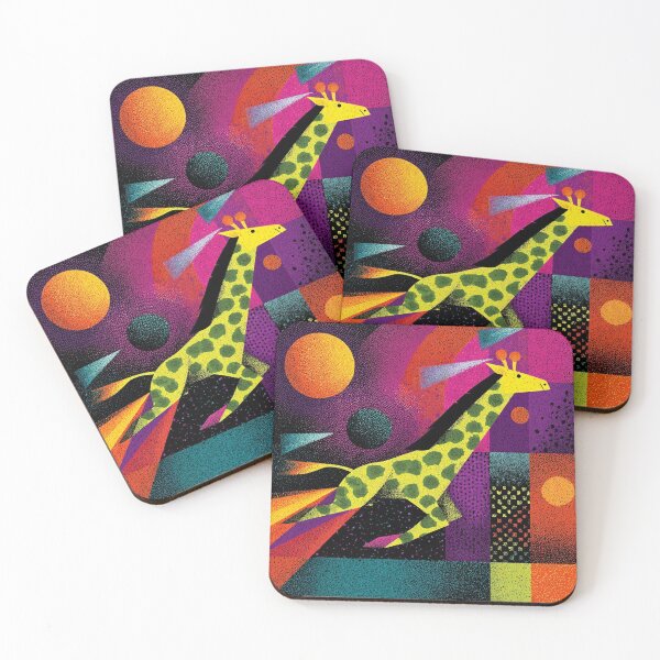 Item preview, The Giraffe in Space designed and sold by NdotoPop.