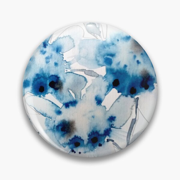 Item preview, Watercolor Splatter Flowers designed and sold by Kara Draws.