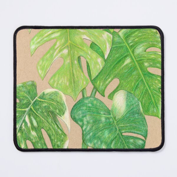 Item preview, Monstera Thai Constellation in Colored Pencil designed and sold by Julia O'Shaughnessy.