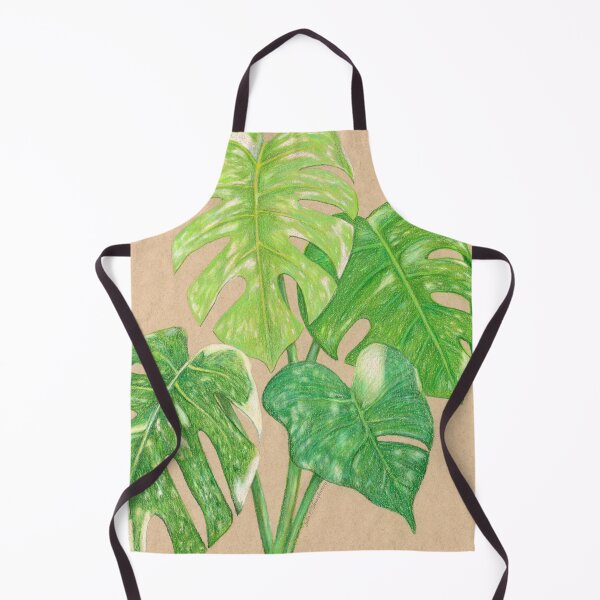Item preview, Monstera Thai Constellation in Colored Pencil designed and sold by Julia O'Shaughnessy.