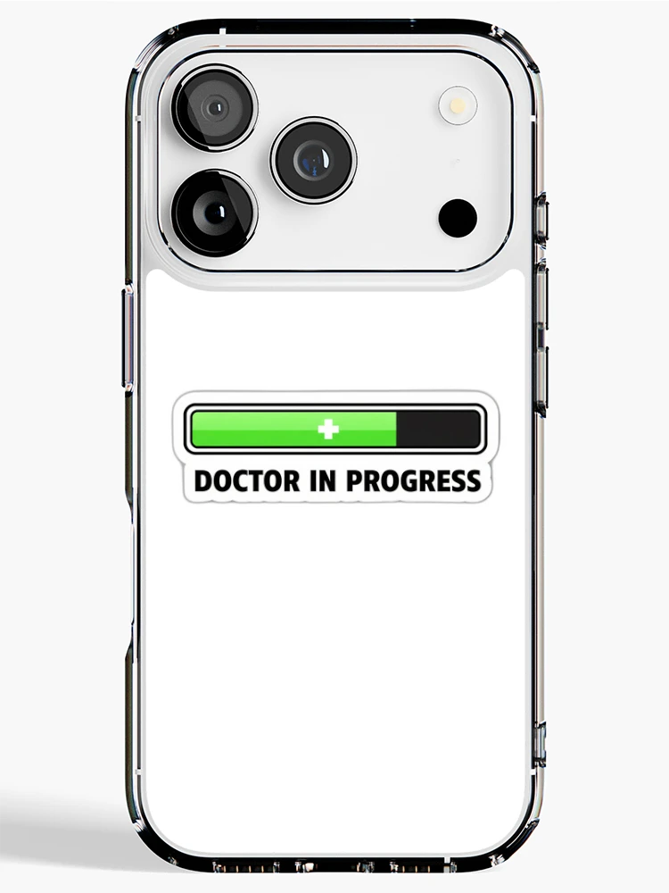 Thumbnail 1 of 5, iPhone Case, Doctor In Progress designed and sold by HumerusCode.