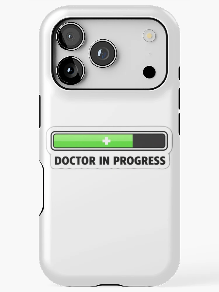 Thumbnail 1 of 4, iPhone Case, Doctor In Progress designed and sold by HumerusCode.
