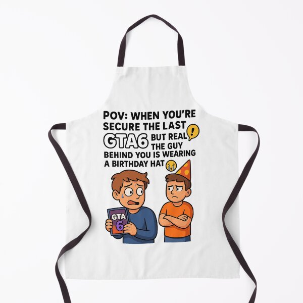 Item preview, POV GTA6 Meme – Last Copy vs Birthday Boy Sticker designed and sold by lolwears.