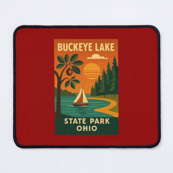 Item preview, Buckeye Lake State Park  designed and sold by Broken Antler Designs .