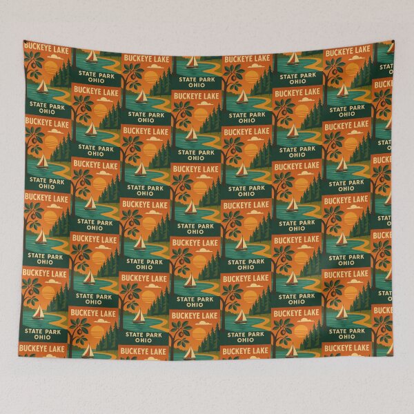 Item preview, Buckeye Lake State Park  designed and sold by Broken Antler Designs .