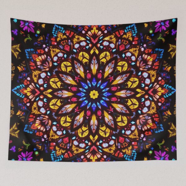 Item preview, Vibrant Mandala Kaleidoscope designed and sold by InezPhotography.