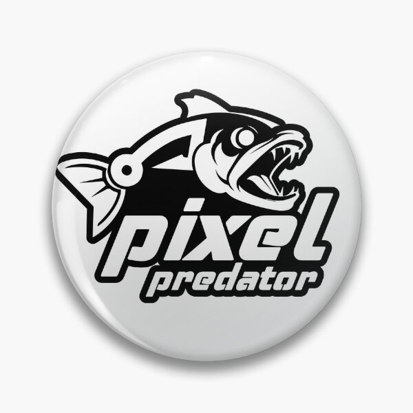 Item preview, Pixel Predator Logo T-Shirt – Fishing YouTuber Merch designed and sold by pixeldizajn.