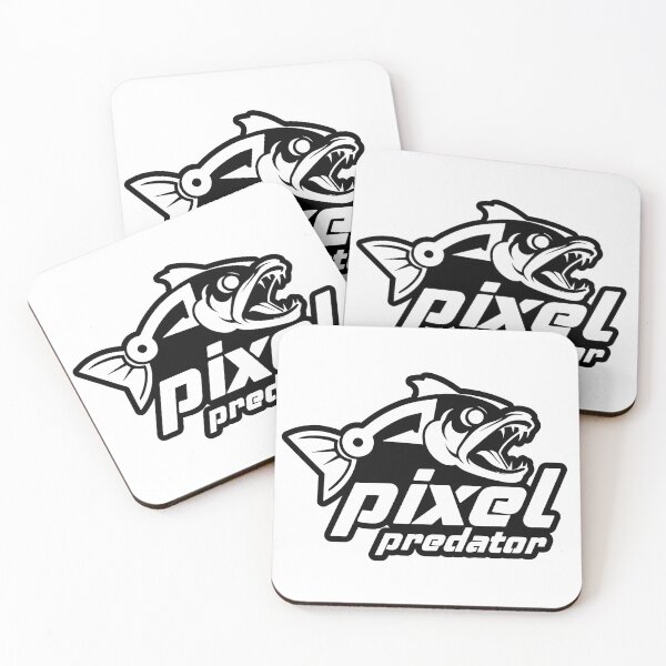Item preview, Pixel Predator Logo T-Shirt – Fishing YouTuber Merch designed and sold by pixeldizajn.