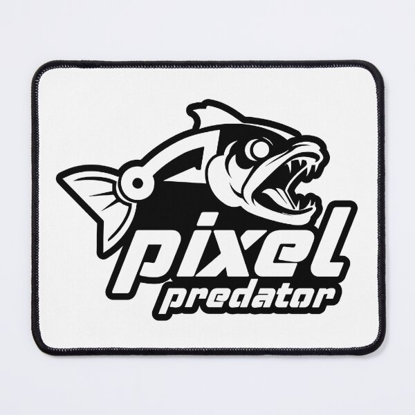 Item preview, Pixel Predator Logo T-Shirt – Fishing YouTuber Merch designed and sold by pixeldizajn.