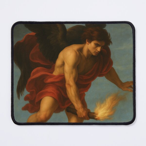 Item preview, Lucifer Capturing Fire: The New Prometheus designed and sold by Mythic-Legends.