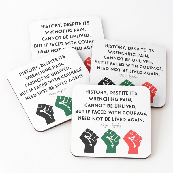 Item preview, Maya Angelou Quote Courage Power Sudan designed and sold by mildlyagitated.