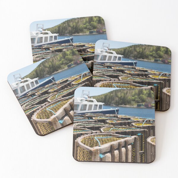 Item preview, Lobster Season preparing the traps designed and sold by Roxane Bay.