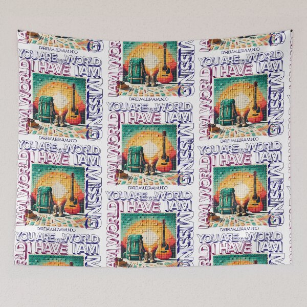 Item preview, I am the world, you are the world, go around the world. designed and sold by W-McSapa.