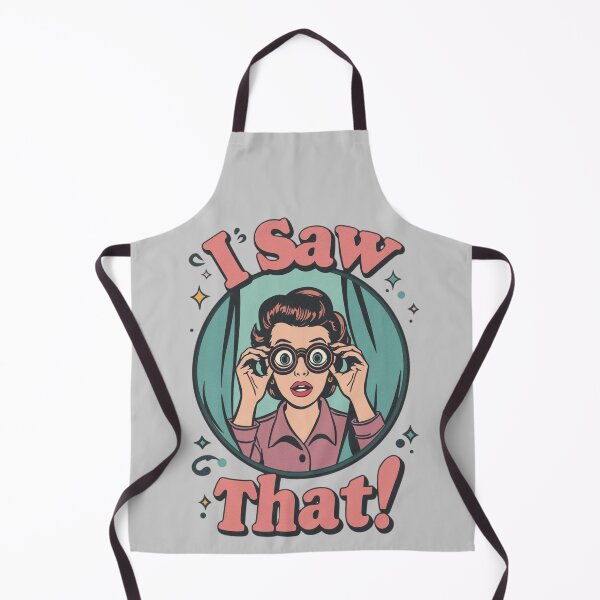 Item preview, Funny Retro Bewitched Nosy Neighbor designed and sold by Nordic Echo.