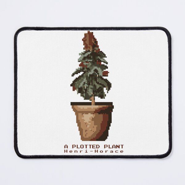 Item preview, A PLOTTED PLANT- RETRO PIXELART designed and sold by NizDseigne.