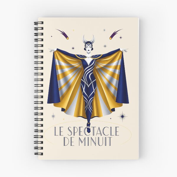 Item preview, After Erté - LE SPECTACLE DE MINUIT (The Midnight Show) designed and sold by elektronen.