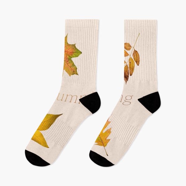 Item preview, Autumn Is Coming - Fall Leaves and Quote designed and sold by Leaf & Layer.