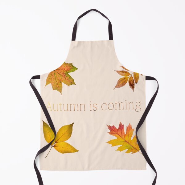Item preview, Autumn Is Coming - Fall Leaves and Quote designed and sold by Leaf & Layer.
