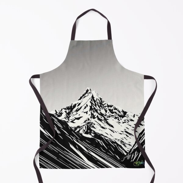 Item preview, Tranquil Monochrome Mountain – Minimal Gradient Landscape - Pop Art Mountain Landscape Love designed and sold by Benito Del Ray.