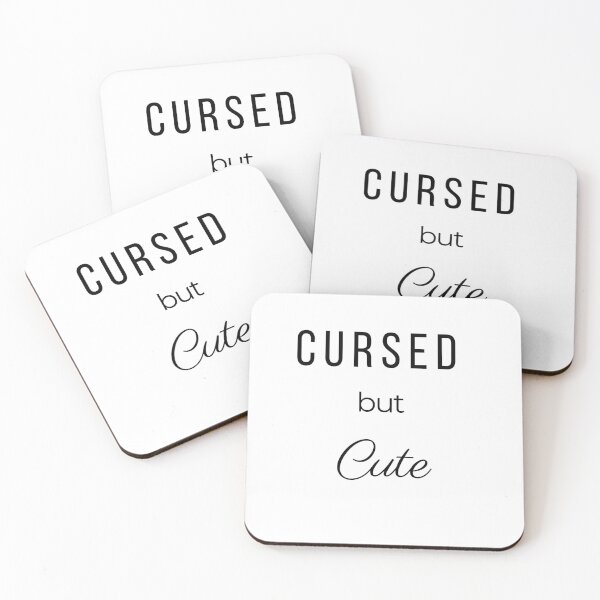 Item preview, Cursed but Cute | Halloween funny trendy shirt gift designed and sold by TakaDesigns.