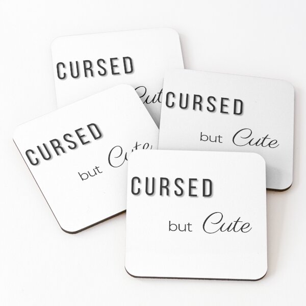Item preview, Cursed but Cute | Halloween funny trendy shirt gift designed and sold by TakaDesigns.