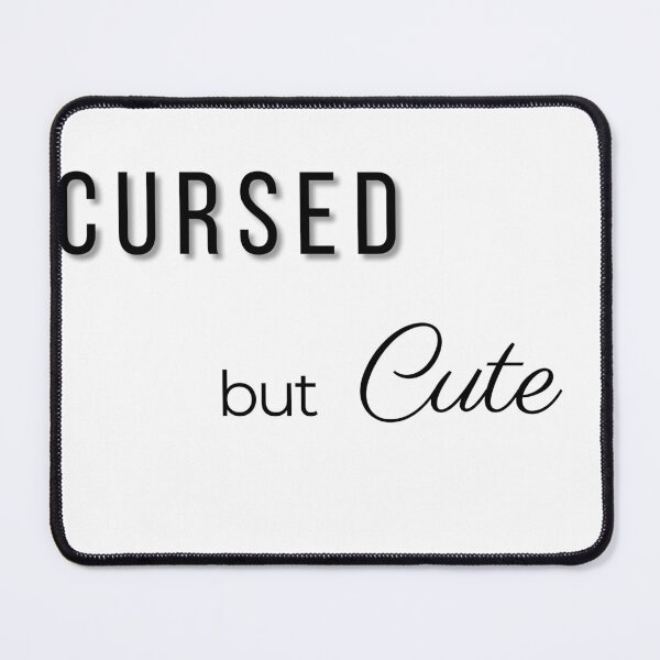 Item preview, Cursed but Cute | Halloween funny trendy shirt gift designed and sold by TakaDesigns.