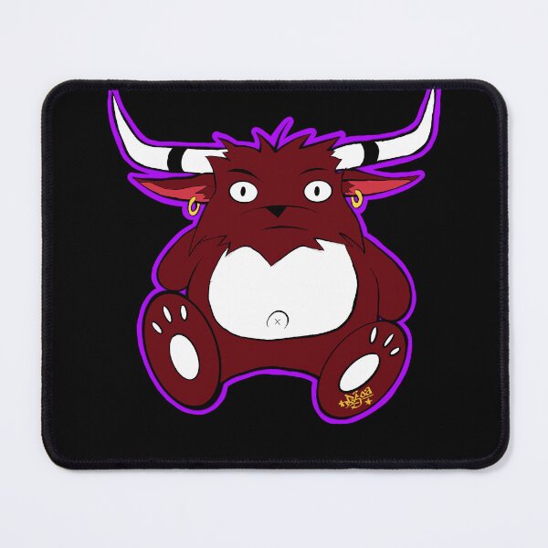 Item preview, Purple Taurus – Cartoon Zodiac Bull designed and sold by Distilled-Oasis.