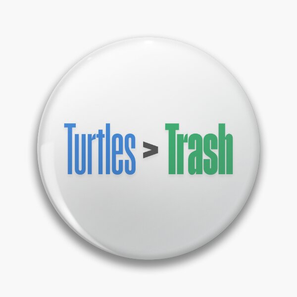 Item preview, Turtles over Trash designed and sold by Turtld.