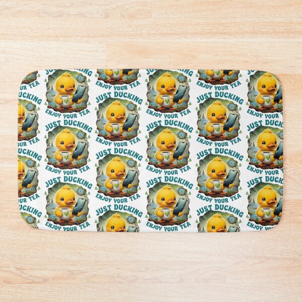 Item preview, Just Ducking Enjoy Your Tea Cute Duck Pun Design designed and sold by TeeTimeTreasure.