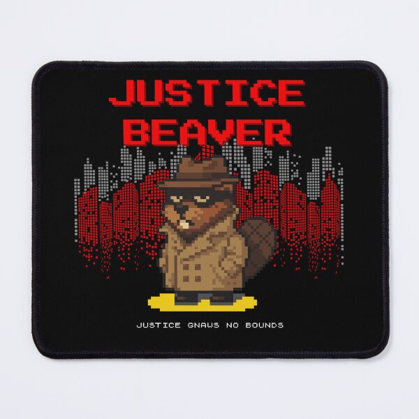 Artikelvorschau, Justice Beaver: Inspiriert von The Office und Retro-Videospielen entworfen und verkauft von KindOfABigDealTees.