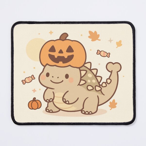Item preview, Spooky Cute Dino Pumpkins (Stegosaurus) designed and sold by RHADMAS.
