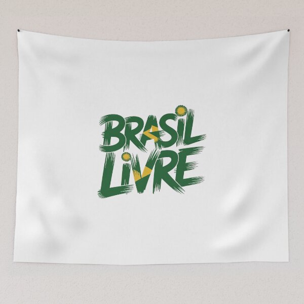 Item preview, Brushstrokes of Freedom: Free Brasil  designed and sold by Enea Kelo.