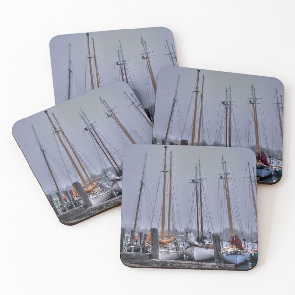 Item preview, Moored Sailboats in Hubbards Cove, Nova Scotia Canada designed and sold by Roxane Bay.