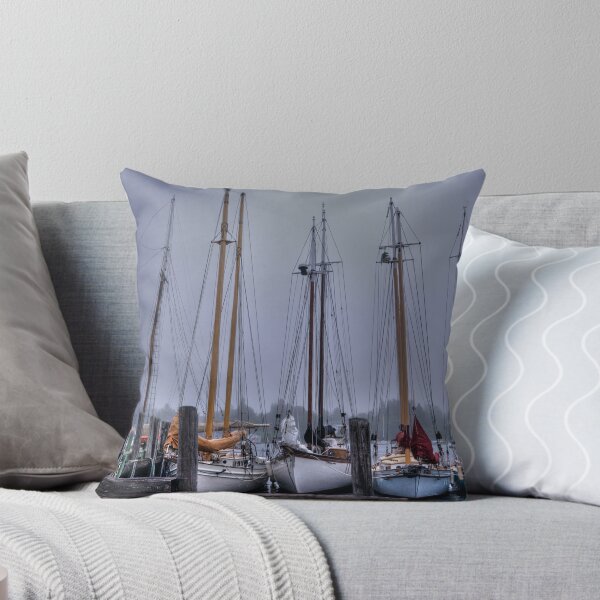 Item preview, Moored Sailboats in Hubbards Cove, Nova Scotia Canada designed and sold by Roxane Bay.