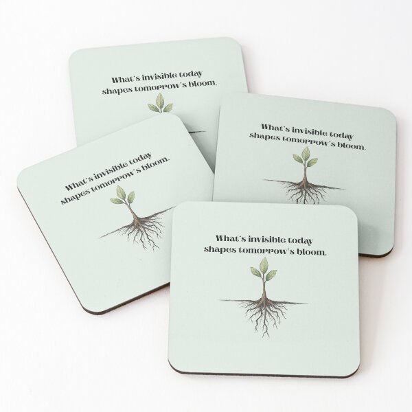 Item preview, What's invisible today shapes tomorrow's bloom. designed and sold by Melita44.
