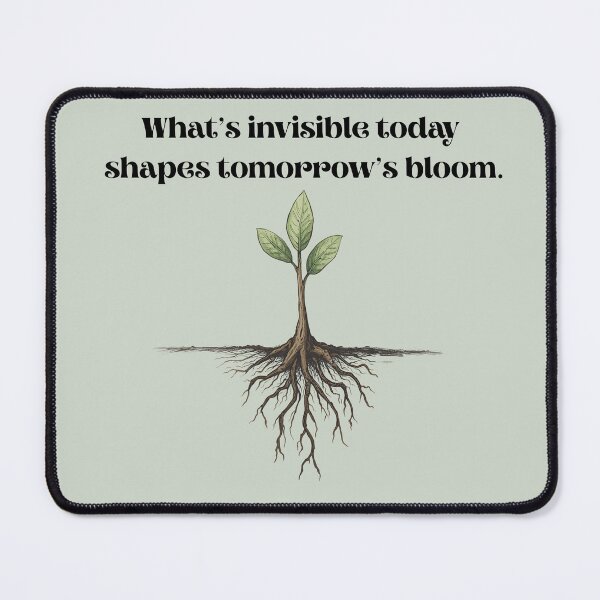 Item preview, What's invisible today shapes tomorrow's bloom. designed and sold by Melita44.