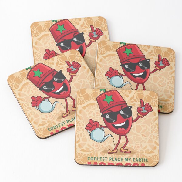 Item preview, Coolest Place on Earth Morocco Funny Cartoon Design designed and sold by ZYNORAworld.
