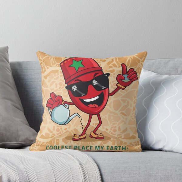 Item preview, Coolest Place on Earth Morocco Funny Cartoon Design designed and sold by ZYNORAworld.