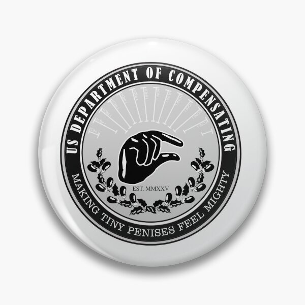 Item preview, Department of Compensating: Seal of Fragile Masculinity designed and sold by FaitrixDesigns.