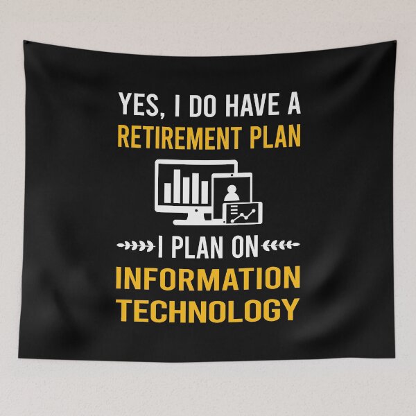 Item preview, Retirement Plan Information Technology designed and sold by xaviajames9.