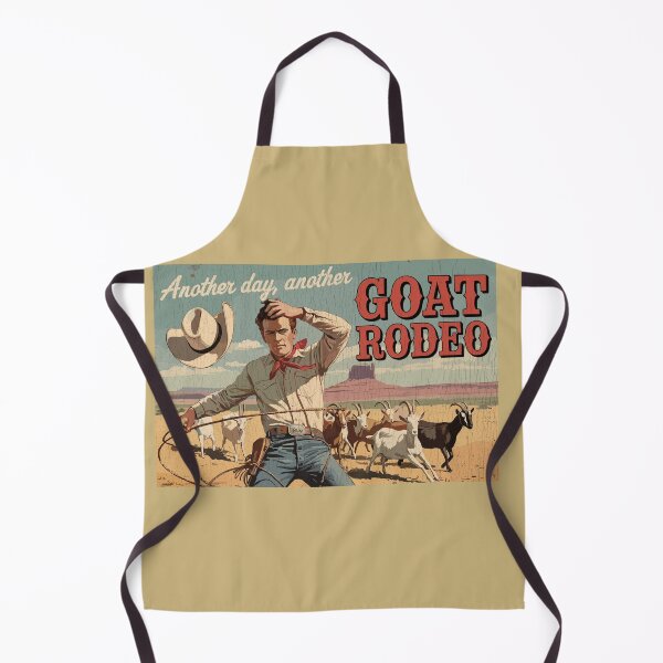 Item preview, Another Day Another Goat Rodeo designed and sold by Taos Hum Mercantile .