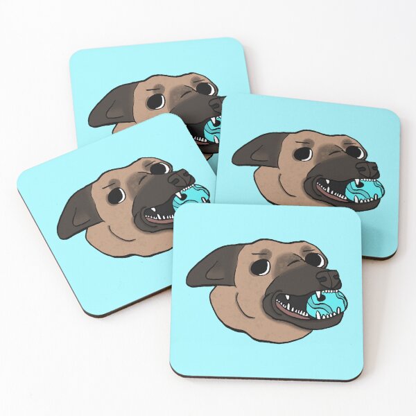 Item preview, Munchin' Dunkin - Ball Chomp Dog designed and sold by JsscDesigns.