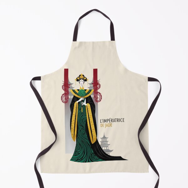Item preview, After Erté - L'IMPÉRATRICE DE JADE (The Jade Empress) V2 designed and sold by elektronen.