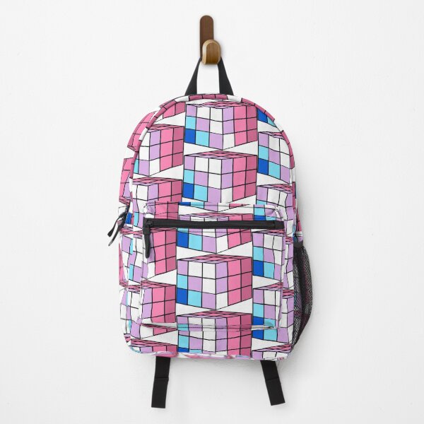 Item preview, Rubik Bigender Pride Flag Cube designed and sold by HarveyHandcraftsandDesigns.